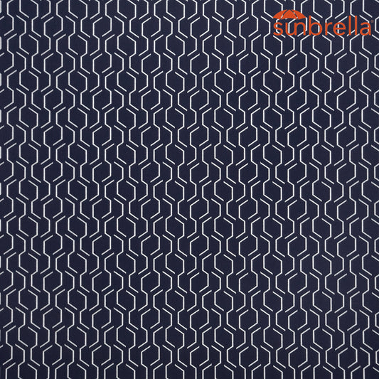 Sunbrella Jacquards Adaptation Indigo 69010-0004