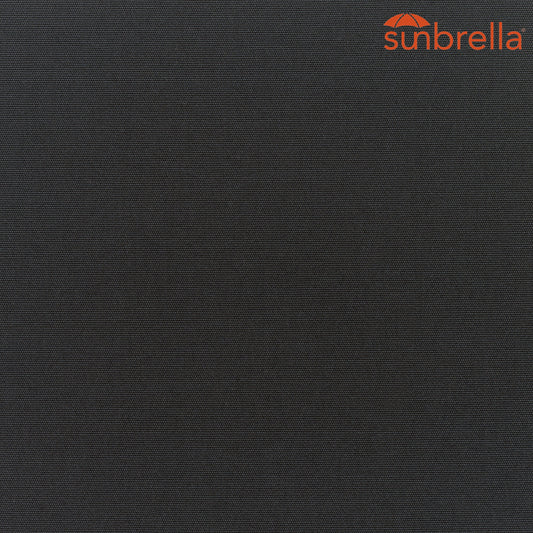 Sunbrella Solids Canvas  Black 5408-0000