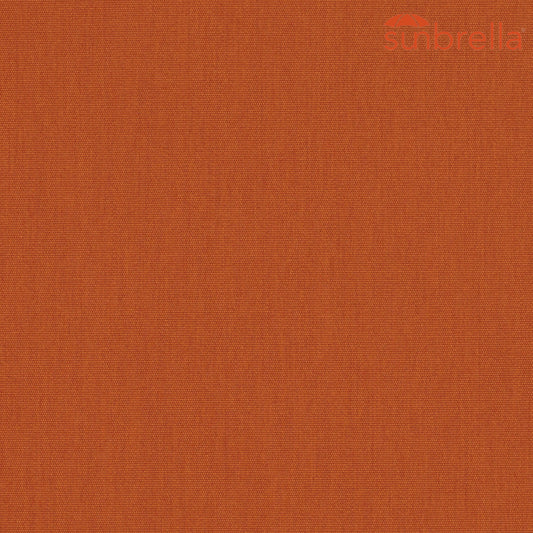 Sunbrella Solids Canvas Rust 54010-0000