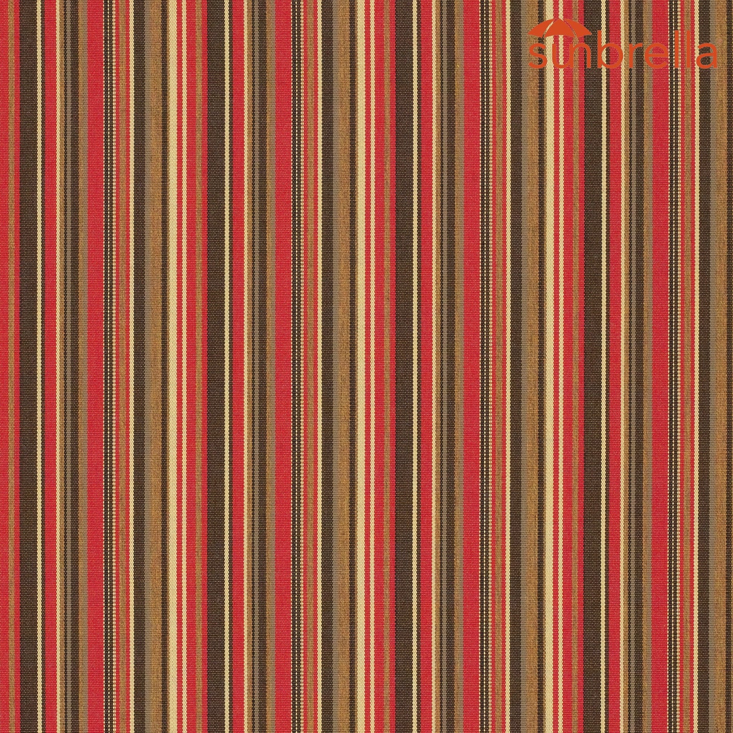 Sunbrella Stripes Dorsett Cherry 56059-0000