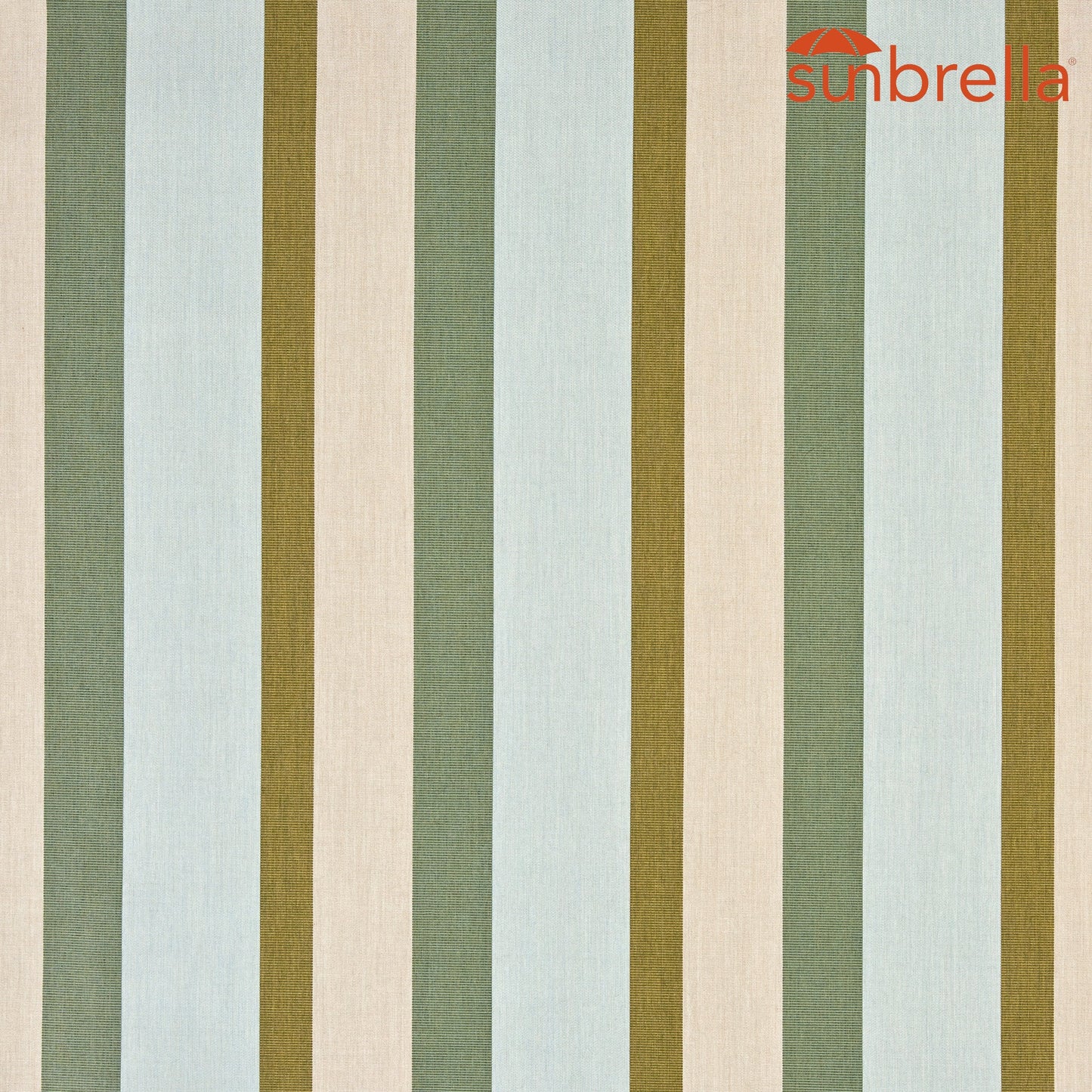 Sunbrella Stripes Gateway Aloe 14092-0000