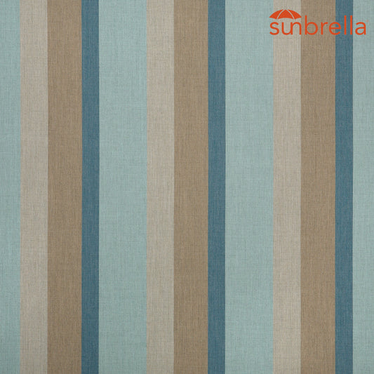 Sunbrella Stripes Gateway - Mist 58039-0000