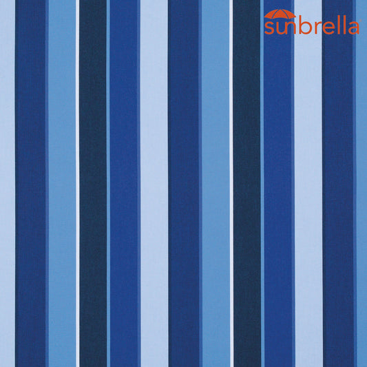 Sunbrella Stripes Milano Cobalt 56080-0000