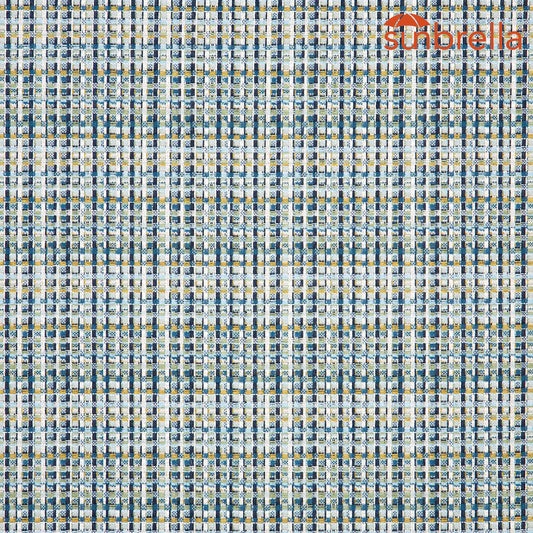 Sunbrella Jacquards Principle Lagoon 16009-0002