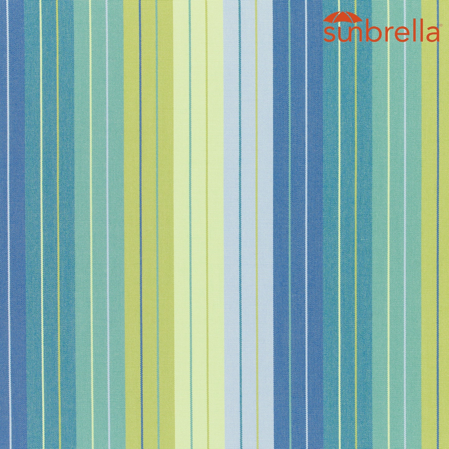 Sunbrella Stripes  Seville Seaside 5608-0000