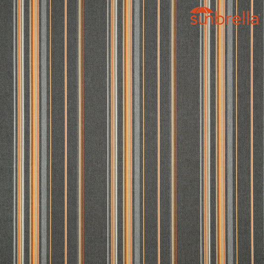 Sunbrella Stripes  Stanton Greystone 58002-0000