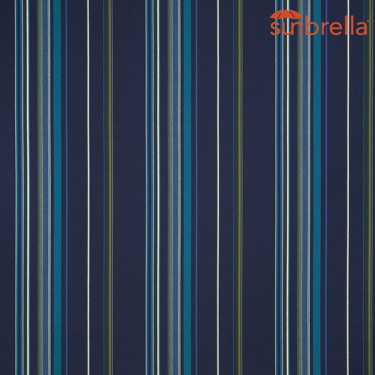 Sunbrella Stripes  Stanton Lagoon 58001-0000