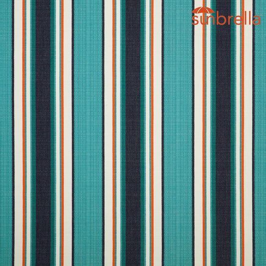 Sunbrella Stripes Token - Surfside 58040-0000